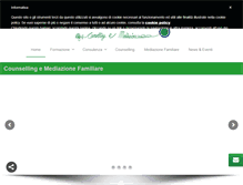 Tablet Screenshot of counselling-mediazione.it